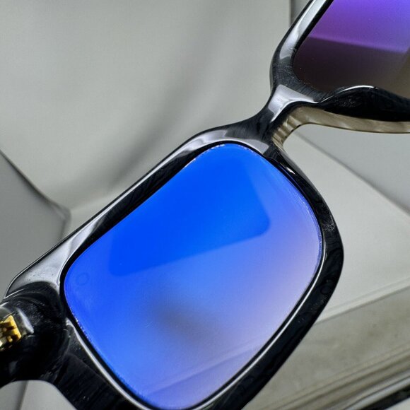 DAVID BOWIE ETNIA BARCELONA Sunglasses ZIGGY STARDUST BLACK GOLD Scratched Lense main image 12